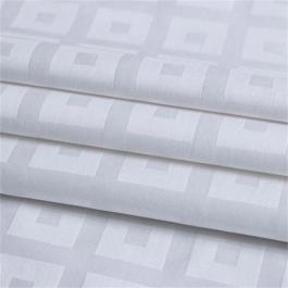 Hotel bedsheets fabric 100% cotton 300TC weaving jacquard