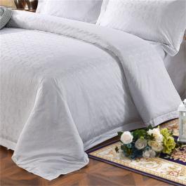 Cotton 300TC jacquard hotel bedding set