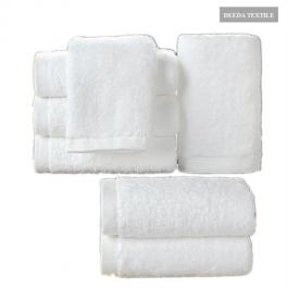 100% cotton terry plain white hotel towels