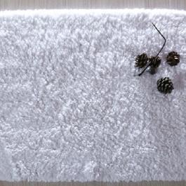 100% cotton long staple fluffy floor mat