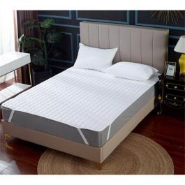 120gsm waterproof anti-bacterial microfiber quilted hotel mattress pad