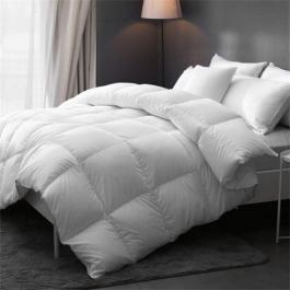 Luxury 70% white duck down feather hotel comforter