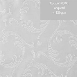 300TC jacquard pattern design hotel bed clothes fabric