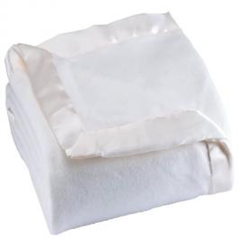 100% polyester fleece hotel blanket off-white 